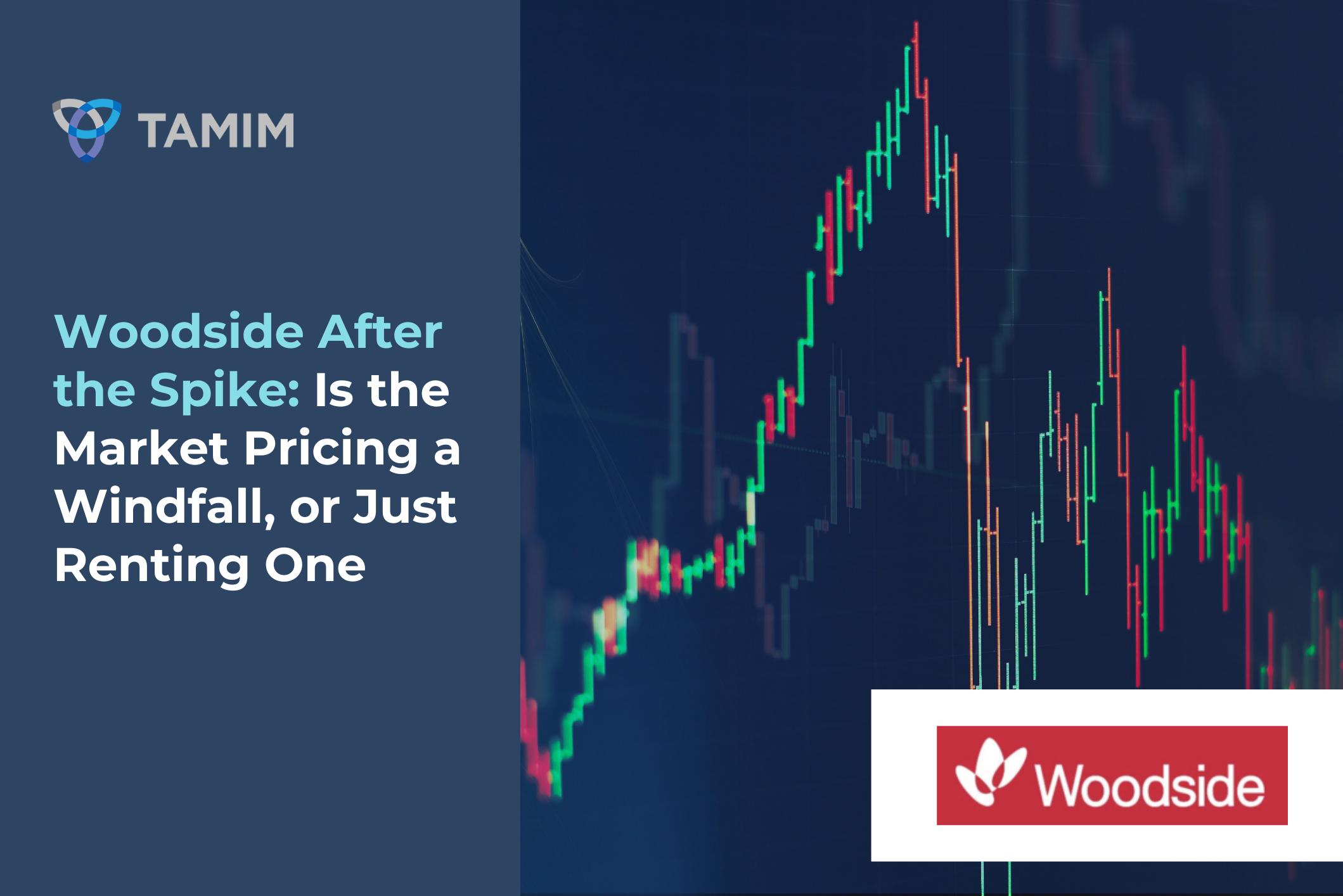 Woodside Energy valuation