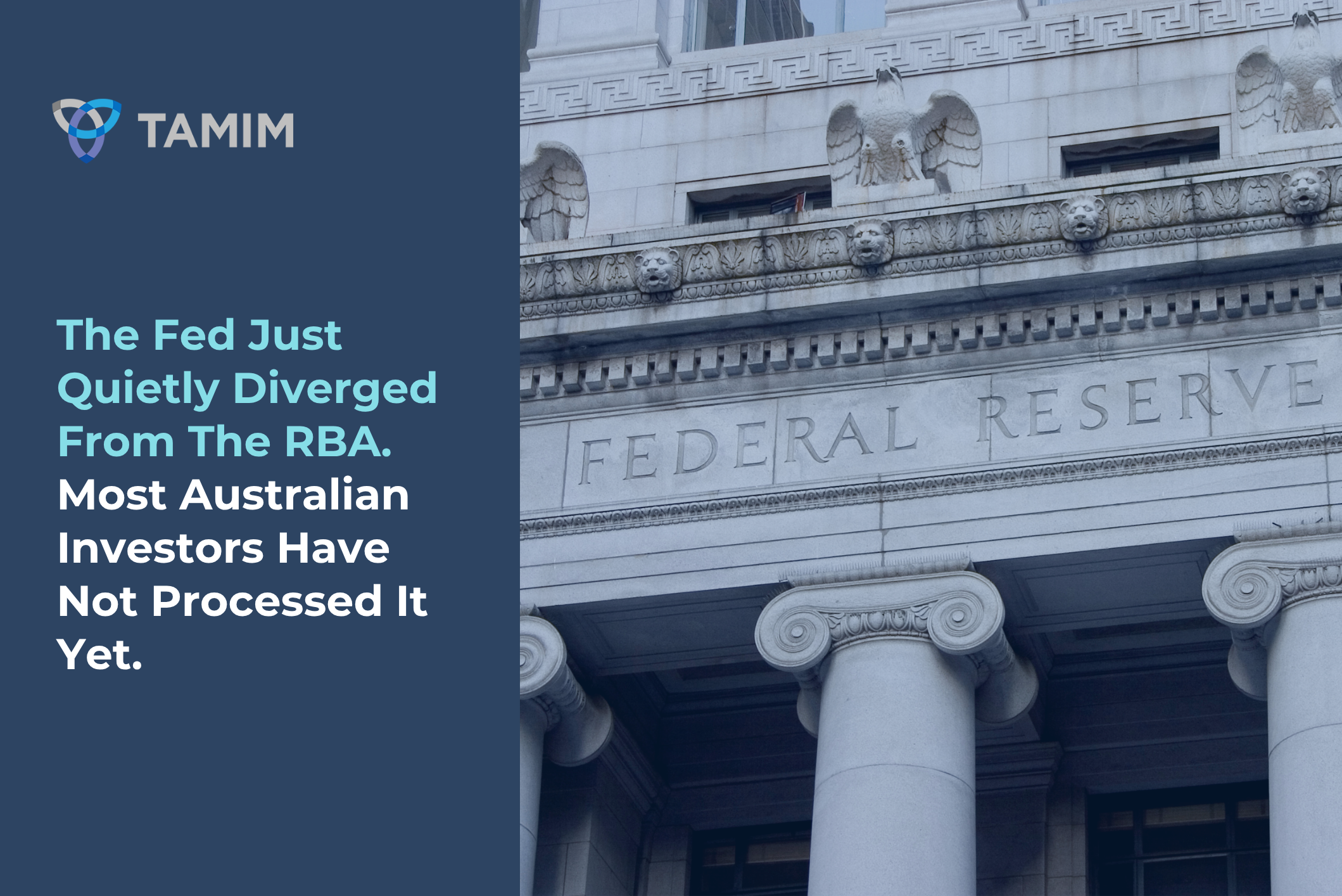 Fed RBA divergence